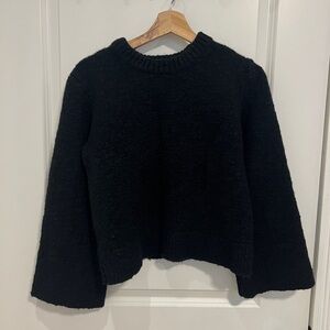 BANANA REPUBLIC Wool Heavy Boucle Knit Crewneck Sweater Size US M